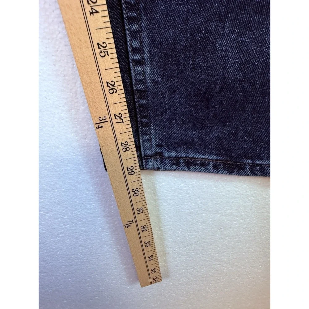 Riders Lee Jeans Womens size 16 M Dark Wash Blue Denim Straight Western Hipster‎